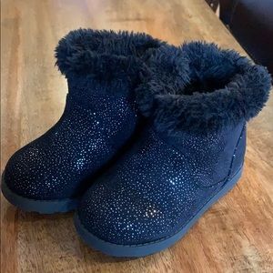 Size 7 Cat & Jack Black Toddler girls boots